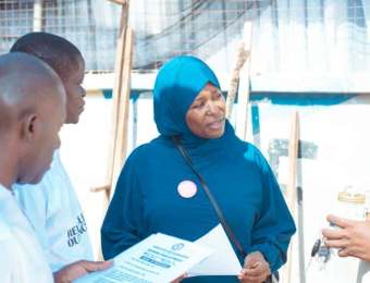 Special Guest at the Thrive For Her Foundation outreach, Durumi IDP Camp, November 17. The work of Developed Abuja For All remains urgent and unending.